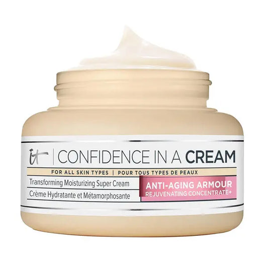 IT Cosmetics Confidence in a Cream Hydrating & Anti Aging Face Moisturizer 4oz IT Cosmetics