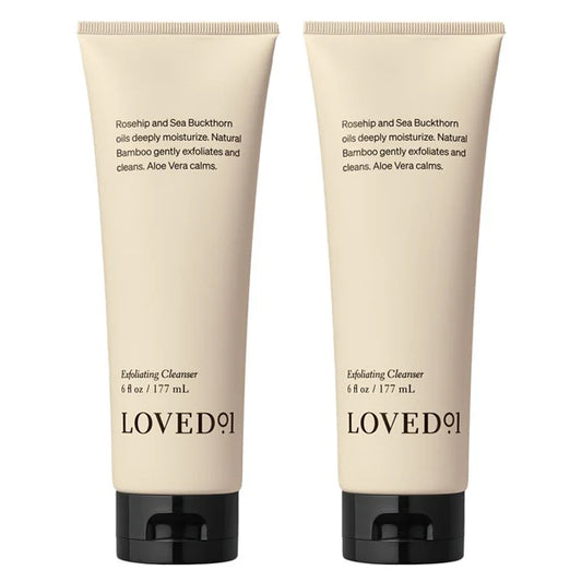 2 Pack - Loved 01 Deep Moisturizing Exfoliating Cleanser 6oz