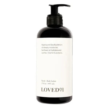2 Pack - Loved01 Deep Hydration Hand + Body Lotion 15oz Loved 01