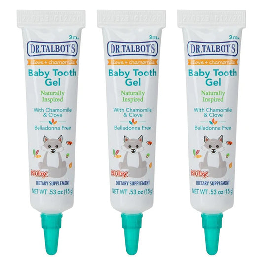 3 Pack - Dr. Talbot's Naturally Inspired Baby Tooth Gel for Sore Gums 0.53oz