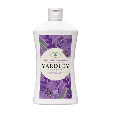 4 Pack - Yardley London English Lavender Liquid Hand Soap Refill 16oz