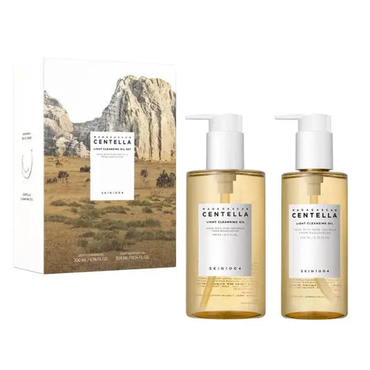 SKIN1004 Madagascar Centella Light Cleansing Oil Set Korean 6.76oz & 10.14oz SKIN1004