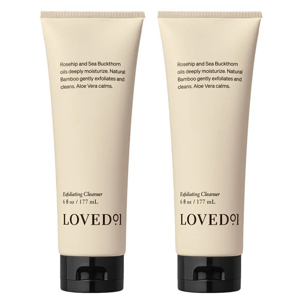 2 Pack - Loved 01 Deep Moisturizing Exfoliating Cleanser 6oz