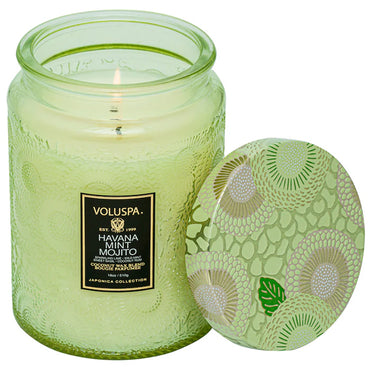 Voluspa Havana Mint Mojito Scented Candle 18oz Coconut Wax Blend