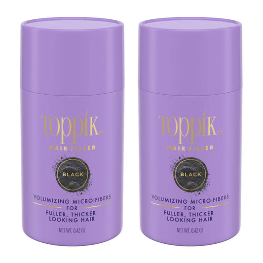 Toppik Volumizing Micro Fiber Hair Filler Color Touch Up System - Black 0.42oz