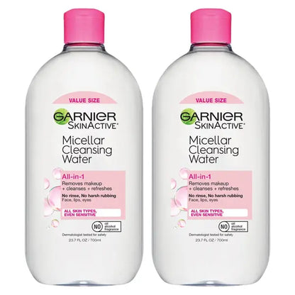 2 Pack - Garnier SkinActive Micellar Cleanser & Makeup Remover 23.7oz Garnier