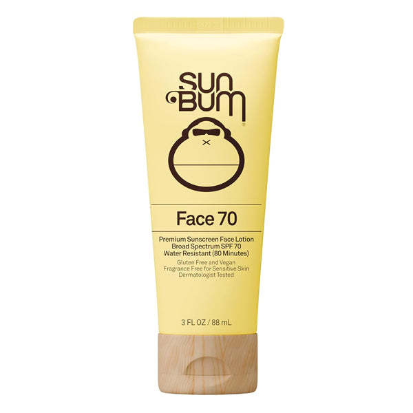 2 Pack - Sun Bum Original SPF 70 Broad Spectrum Sunscreen Face Lotion 3oz