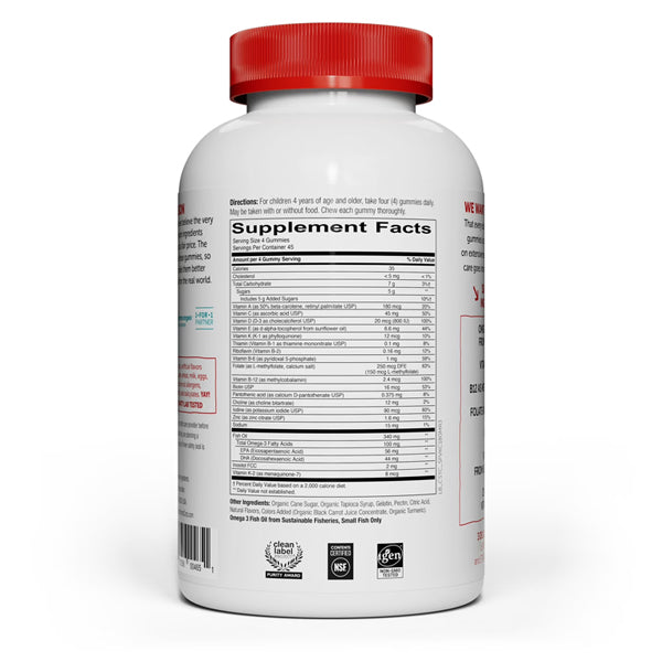 2 Pack - SmartyPants Kids Formula Multivitamin Gummies 180ct Each