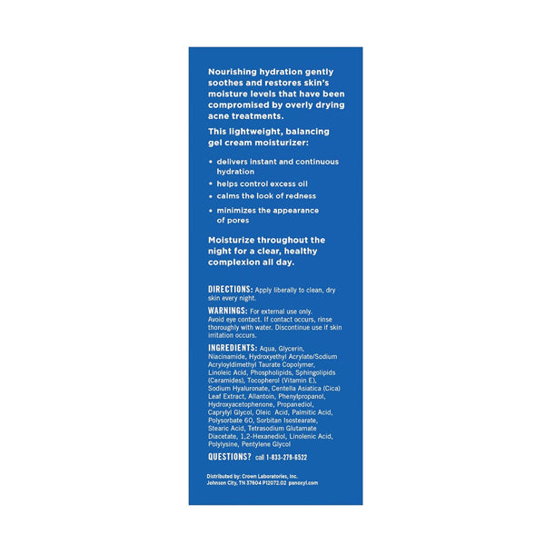 2 Pack - PanOxyl PM Balancing Repair Moisturizer with Niacinamide 3oz