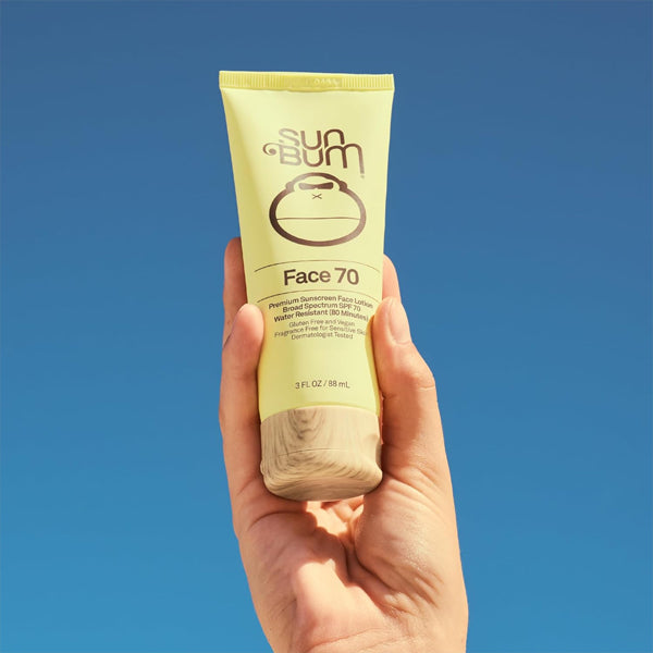 2 Pack - Sun Bum Original SPF 70 Broad Spectrum Sunscreen Face Lotion 3oz