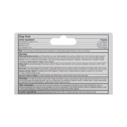 4 Pack - Signature Care 4x Medicated Toothache & Gum Pain Relief 0.33oz