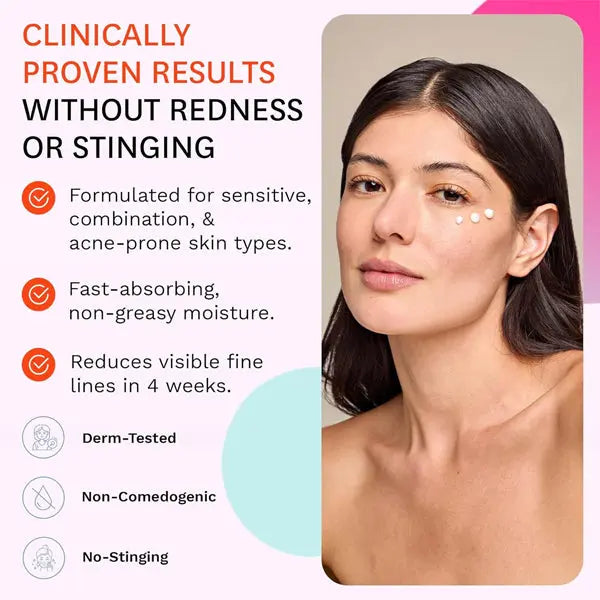 Fig.1 Pro-Retinol Eye Cream Anti-Aging For Wrinkles And Fine Lines 0.5oz Fig.1