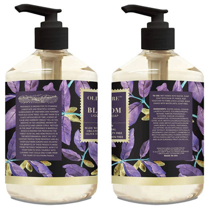 6 Pack - Olivia Care Liquid Hand Soap Blossom & Essential Oils 18.5oz