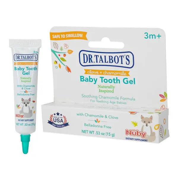 3 Pack - Dr. Talbot's Naturally Inspired Baby Tooth Gel for Sore Gums 0.53oz Dr. Talbot's