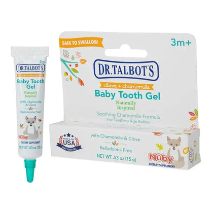 3 Pack - Dr. Talbot's Naturally Inspired Baby Tooth Gel for Sore Gums 0.53oz Dr. Talbot's
