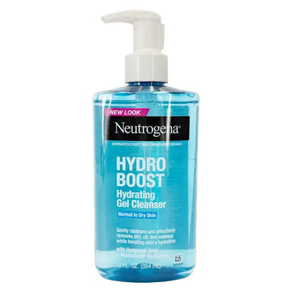 3 Pack - Neutrogena Hydro Boost Face Wash, Hydrating Facial Cleanser 12oz Neutrogena