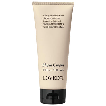 3 Pack - Loved01 Moisturizing & Fragrance-Free Face & Body Shave Cream 3.4oz