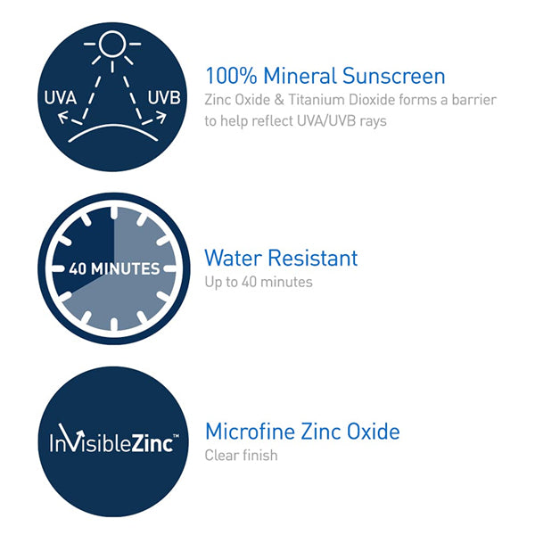 3 Pack - CeraVe Mineral Sunscreen Stick SPF 50 Broad Spectrum 0.47oz