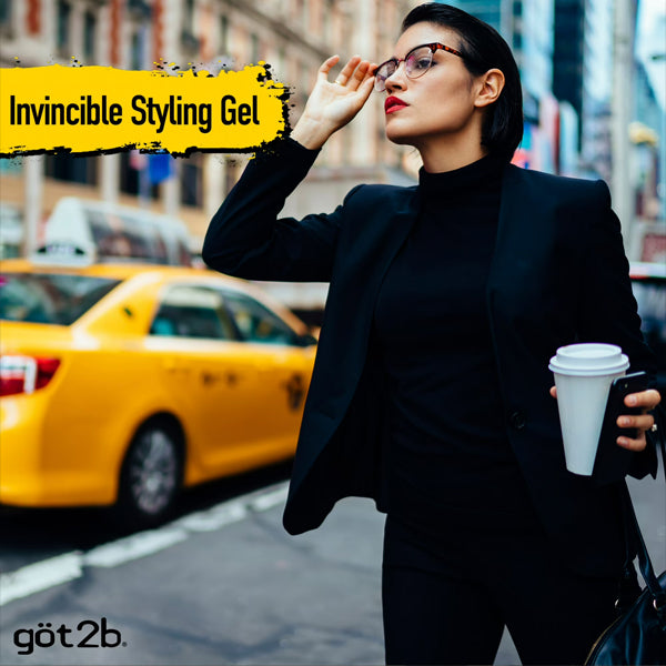3 Pack - got2b Ultra Glued Invincible Extra Strong Hold Hair Gel 6oz