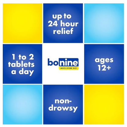 3 Pack - Bonine Non Drowsy Motion Sickness Relief Raspberry 48 Count