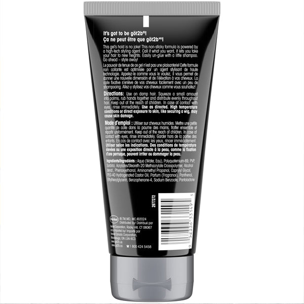 3 Pack - got2b Ultra Glued Invincible Extra Strong Hold Hair Gel 6oz