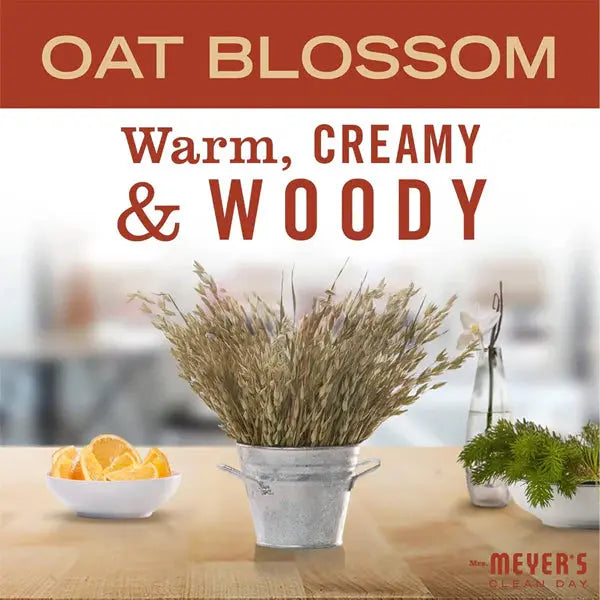 6 Pack - MRS. MEYER'S CLEAN DAY Hand Soap Oat Blossom Scent 12.5oz Mrs. Meyer's