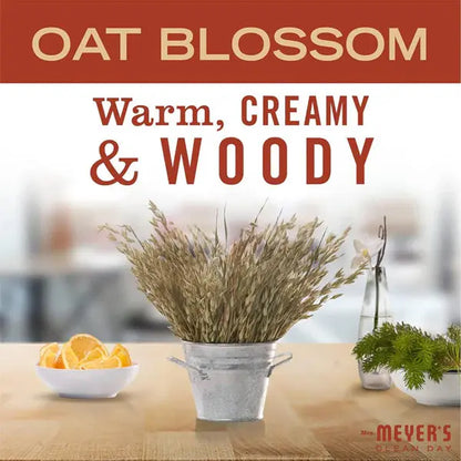 6 Pack - MRS. MEYER'S CLEAN DAY Hand Soap Oat Blossom Scent 12.5oz Mrs. Meyer's