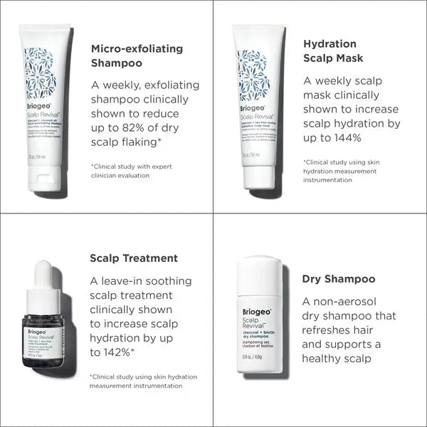 Briogeo Scalp Revival Soothe + Detoxify Hair Care Minis Briogeo