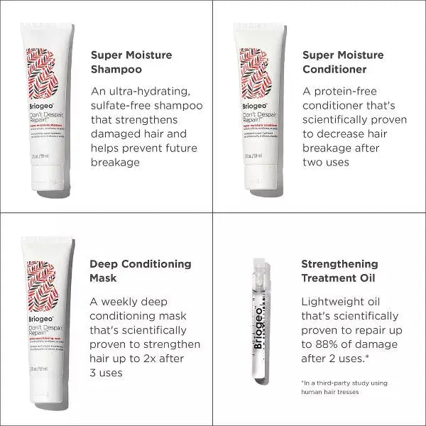 Briogeo Hair Care Don't Despair Repair! Strengthen + Repair Minis Hair Kit Briogeo