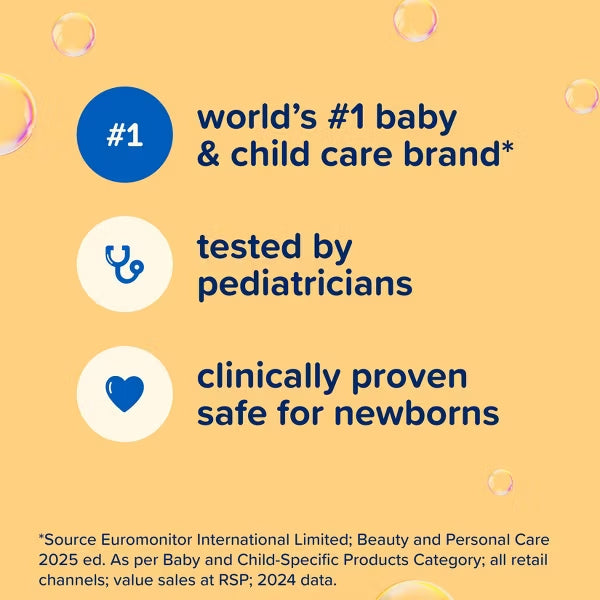 4 Pack - Johnson's Baby Shampoo for Baby's Delicate Scalp & Skin 20.3oz