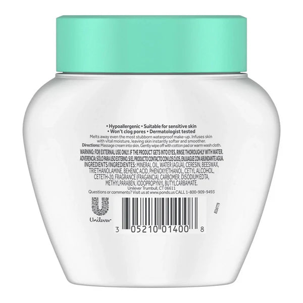 3 Pack - Pond's Cold Cream Cleanser & Make-Up Remover 6.1 oz
