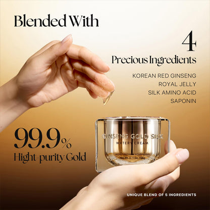 Nature Republic Ginseng Gold Silk Watery Moisturizing & Nourishing Cream 2.5oz Nature Republic