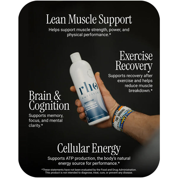 Rho Nutrition Liposomal Creatine Monohydrate - Athletic & Cognitive Performance