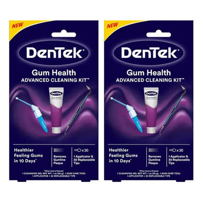 2 Pack - DenTek Gum Health Advanced Cleaning Oral Care Kit DenTek