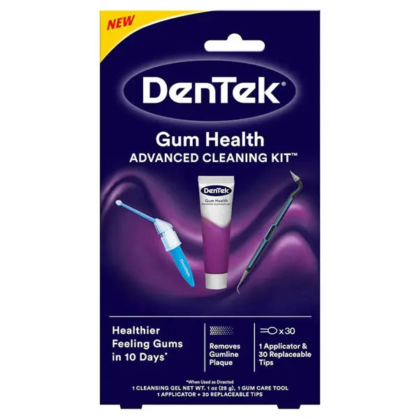 2 Pack - DenTek Gum Health Advanced Cleaning Oral Care Kit DenTek
