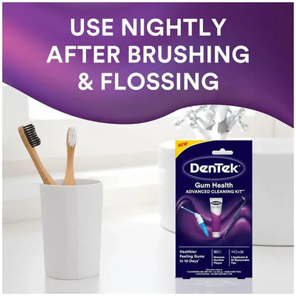 2 Pack - DenTek Gum Health Advanced Cleaning Oral Care Kit DenTek