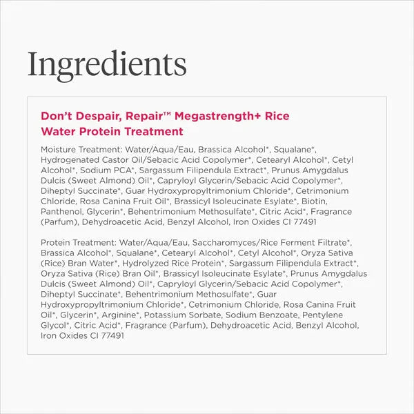 Briogeo Don't Despair, Repair! Megastrength+ Rice Water Protein Treatment 5oz Briogeo