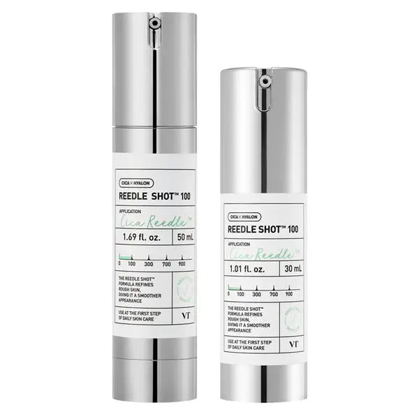 VT COSMETICS CICA Reedle Shot 100 Spicule Microneedling Serum for Pore Care 2 Pack VT Cosmetics