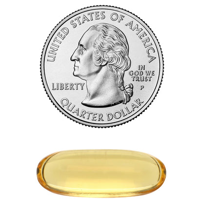 Kirkland Signature Fish Oil 1000 mg. Supports Healthy Heart - 400 Softgels Kirkland