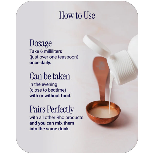 Rho Nutrition Liposomal Magnesium Supports Muscle Recovery 6oz