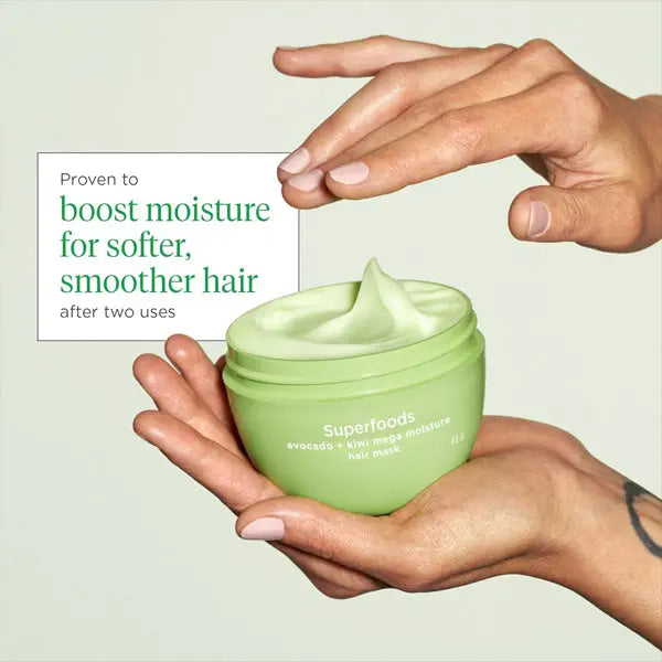 Briogeo Superfoods Avocado + Kiwi Mega Moisture Mask 8oz Briogeo