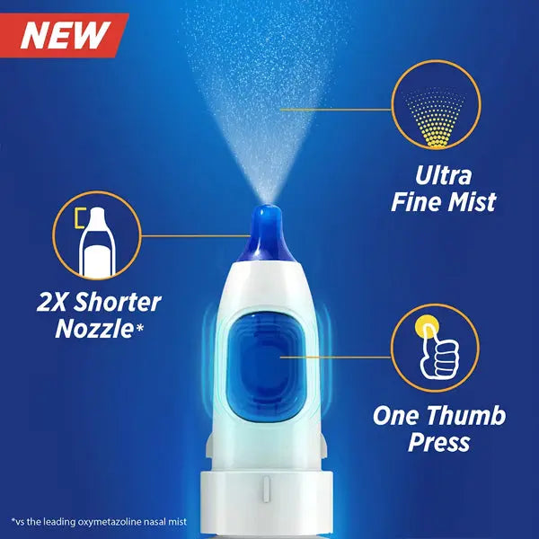 Theraflu Severe Congestion Relief Nasal Mist 3 Pack 0.34oz Each Theraflu