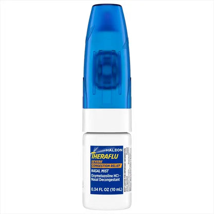 Theraflu Severe Congestion Relief Nasal Mist 3 Pack 0.34oz Each Theraflu