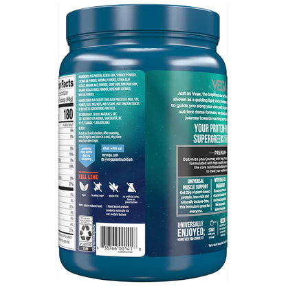 Vega Protein and Greens Plant Based Protein Powder Creamy Vanilla 18oz